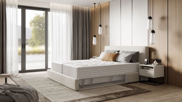 FreshBed Inside technology in a modern bed.