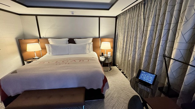 DigiValet's in-room tablet interface, deployed at The Bulgari Suite.