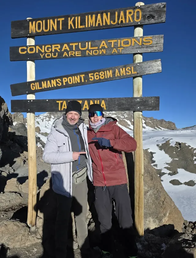 Roger and His Son Climb Mount Kilimanjaro: A Lesson for Life