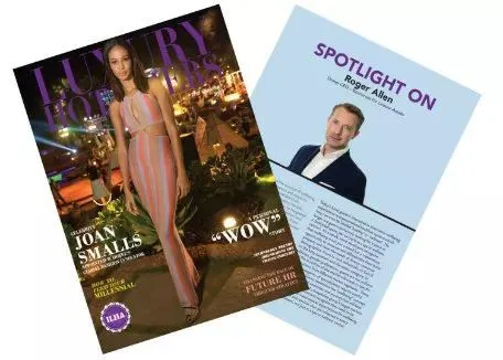 Spotlight on RLA Global's CEO in Luxury Hoteliers Magazine